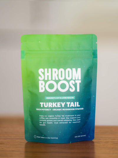 Turkey Tail High Potency - Organic Mushroom Powder
